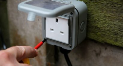 Outdoor sockets and power -